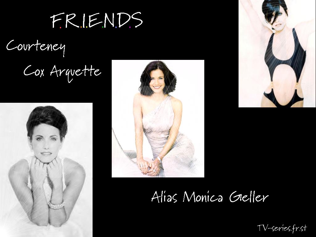 Fonds d'cran Sries TV Friends Monica - Courteney Cox