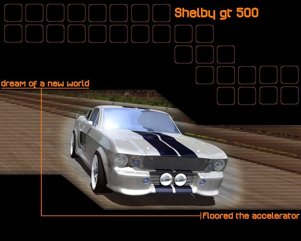 Wallpapers Cars Shelby Shelby GT-500 ELEANOR