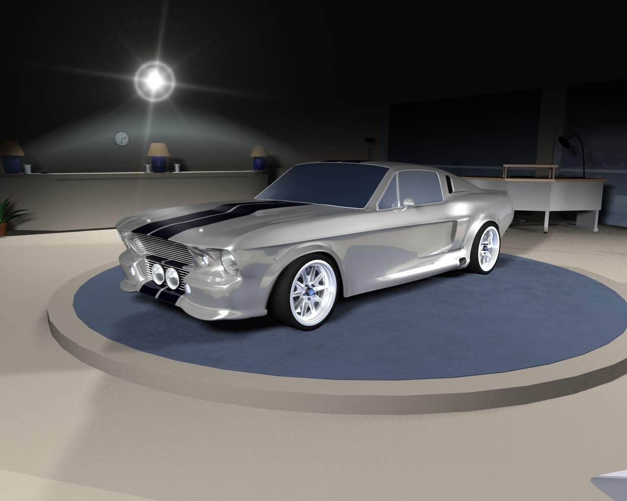 Fonds d'cran Voitures Shelby Shelby GT-500 ELEANOR