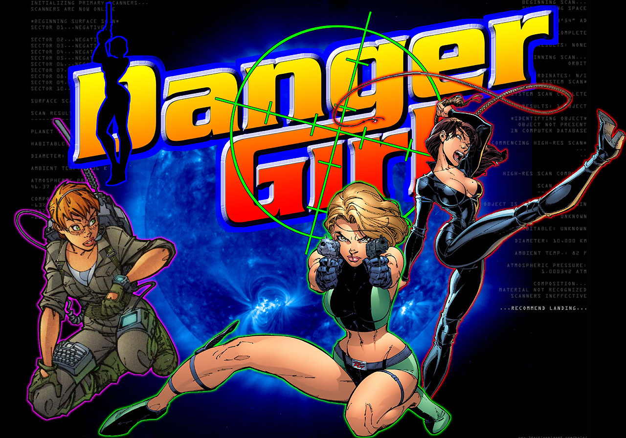 Fonds d'cran Comics et BDs Danger Girl 3 Danger Girls