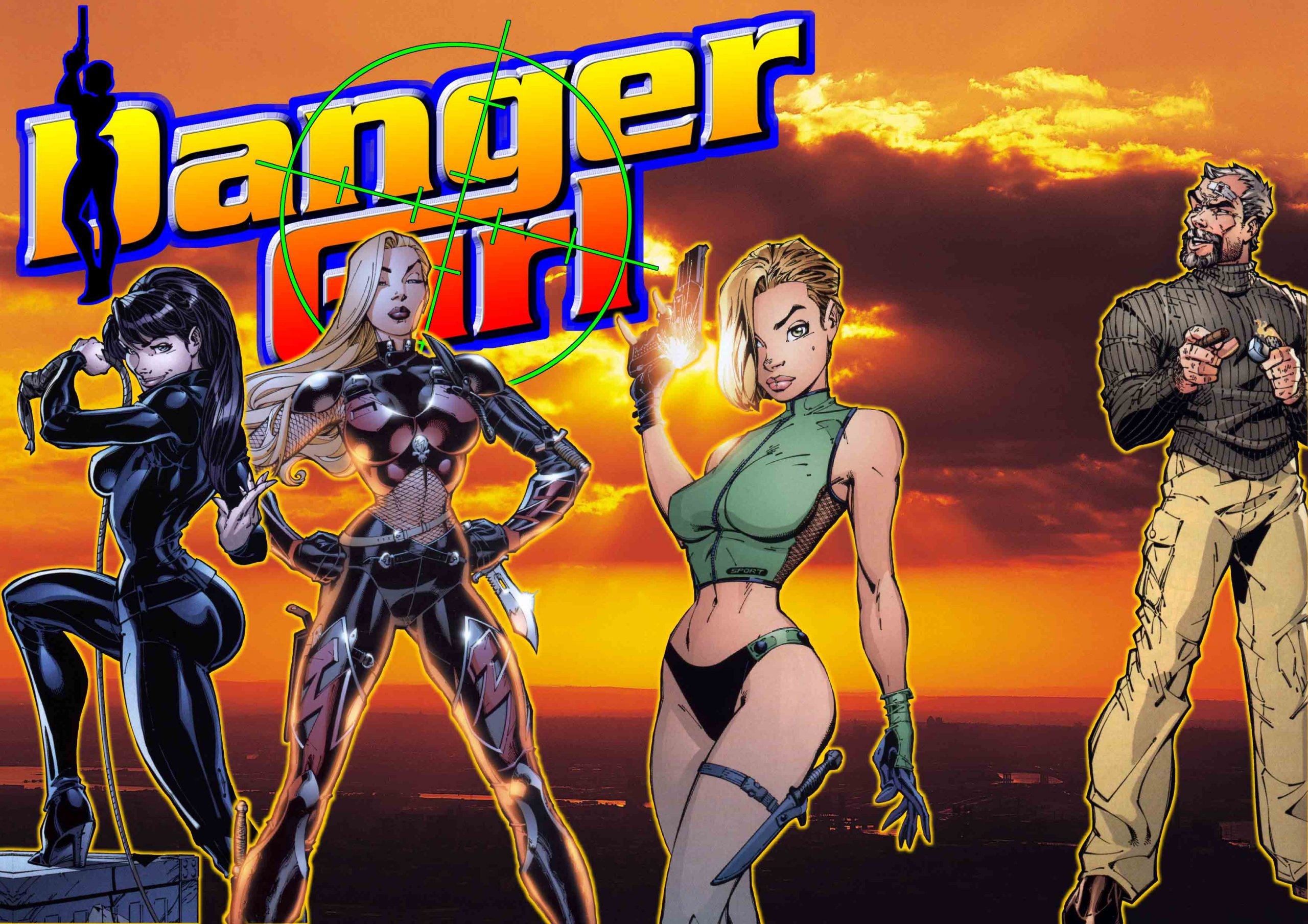 Wallpapers Comics Danger Girl The team