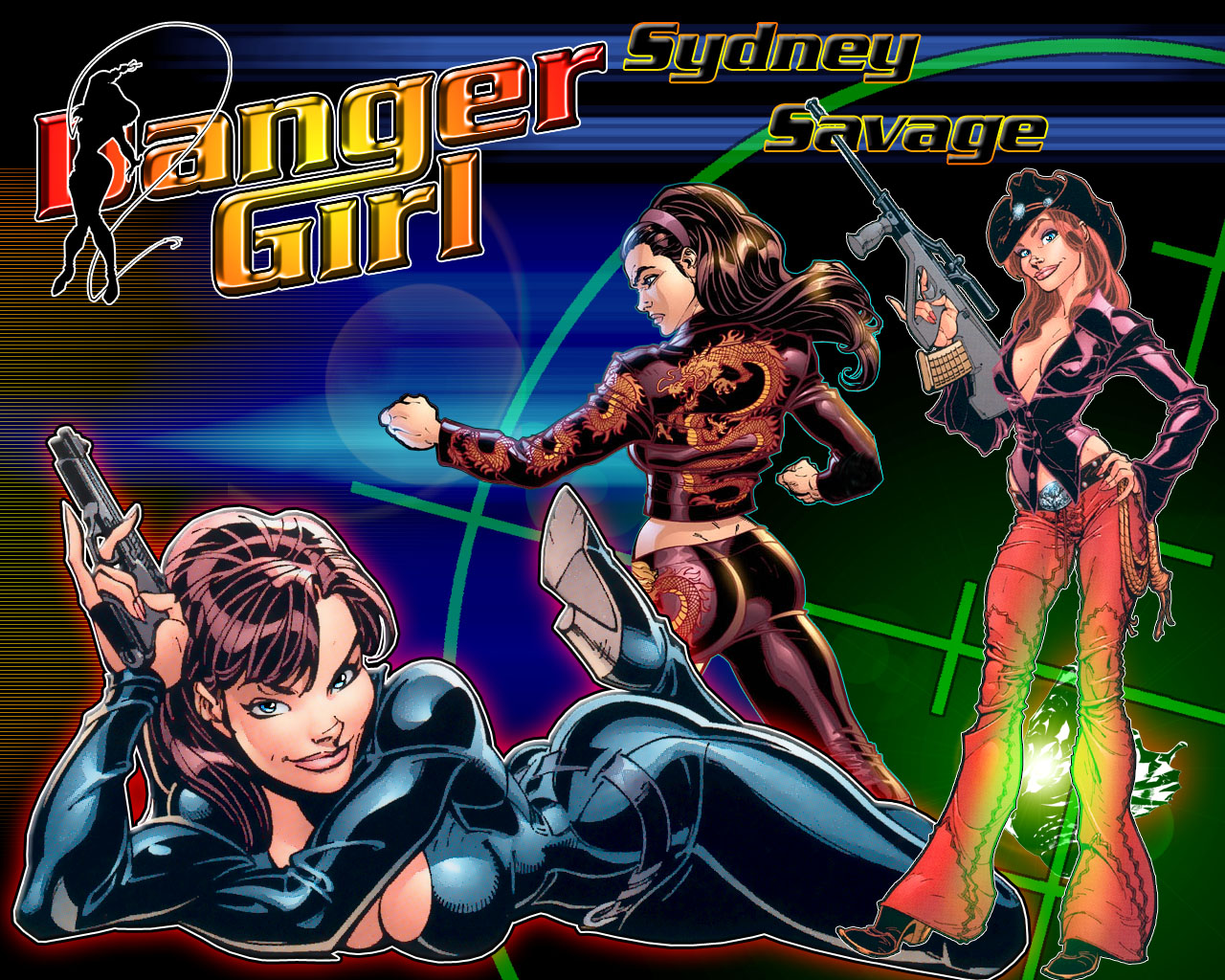 Fonds d'cran Comics et BDs Danger Girl Sydney Savage