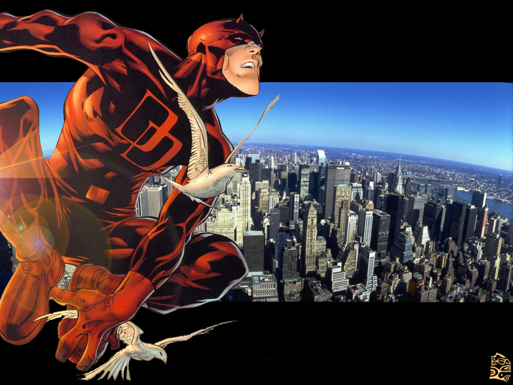 Fonds d'cran Comics et BDs Marvel Comics Daredevil - The man without fear