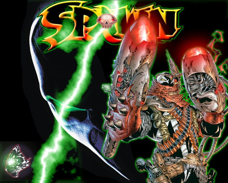 Fonds d'cran Comics et BDs Spawn Spawn Guns