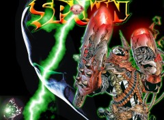 Fonds d'cran Comics et BDs Spawn Guns