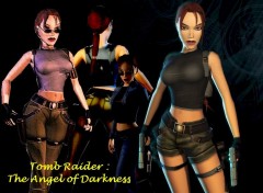 Fonds d'cran Jeux Vido Lara Croft, the angel of Darkness