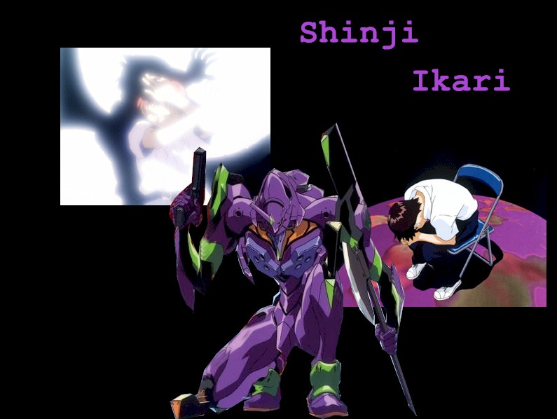 Fonds d'cran Dessins Anims Evangelion Shinji Ikari