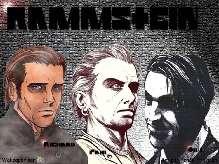 Wallpapers Comics Renee Atkinson Rammstein-Art