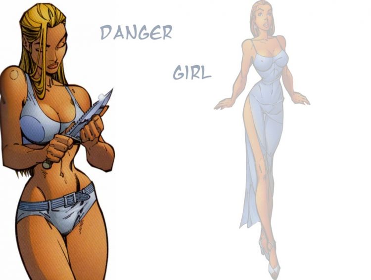 Wallpapers Comics Danger Girl Danger2!