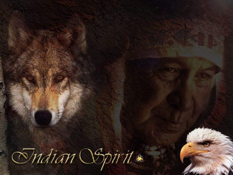 Fonds d'cran Art - Numrique Les Peuples Premiers Indian Spirit