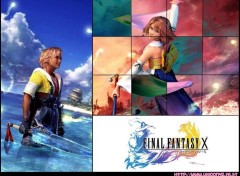 Fonds d'cran Jeux Vido Yuna et Tidus