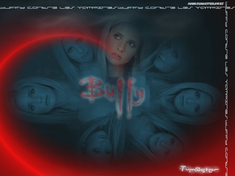 Fonds d'cran Clbrits Femme Sarah Michelle Gellar )> Buffy in the web <(