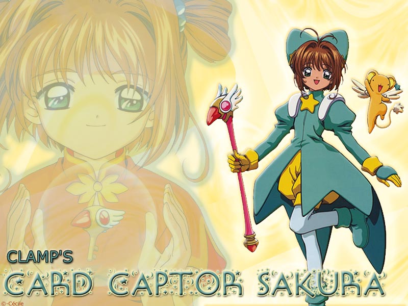 Fonds d'cran Manga Card Captor Sakura Yellow