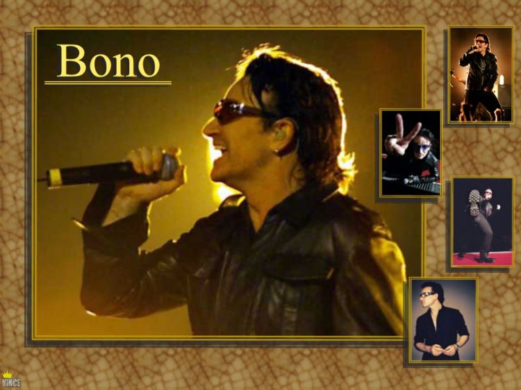 Wallpapers Music U2 Bono in spotlight