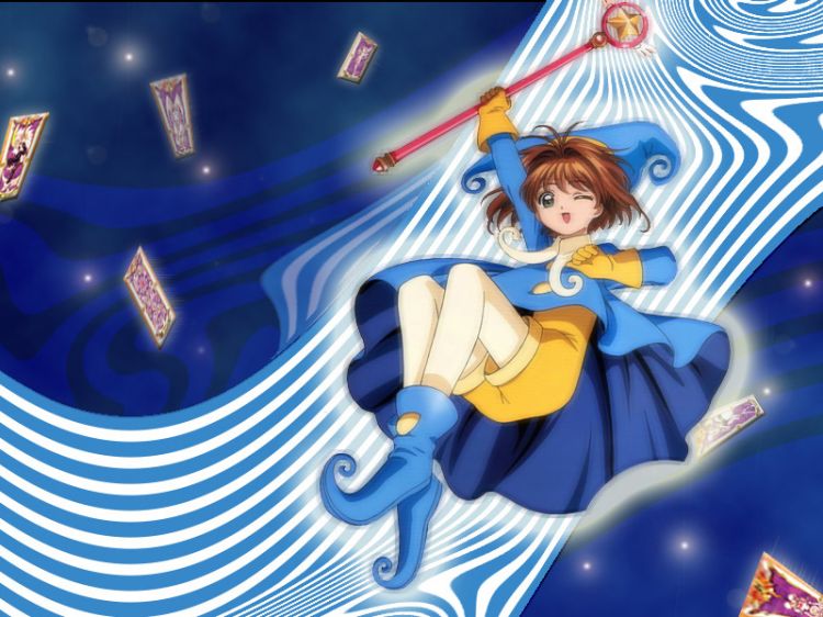 Wallpapers Manga Card Captor Sakura ---In the space---