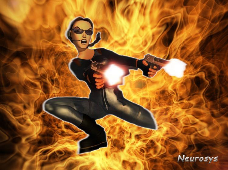 Fonds d'cran Jeux Vido Tomb Raider FireRaider