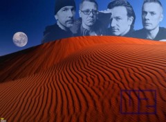 Wallpapers Music U2 dans le dsert rouge