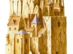 Fonds d'cran Art - Peinture forteresse