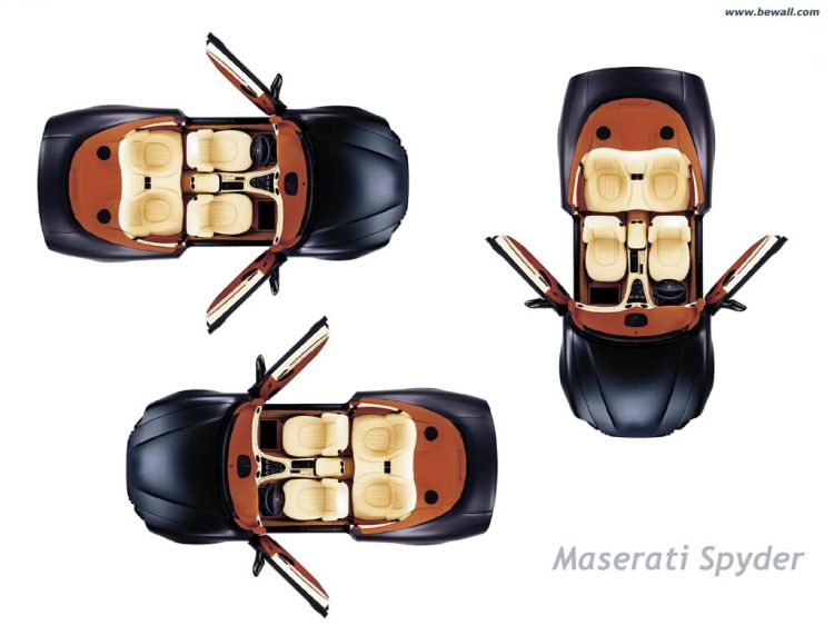 Fonds d'cran Voitures Maserati Maserati Spyder by bewall.com