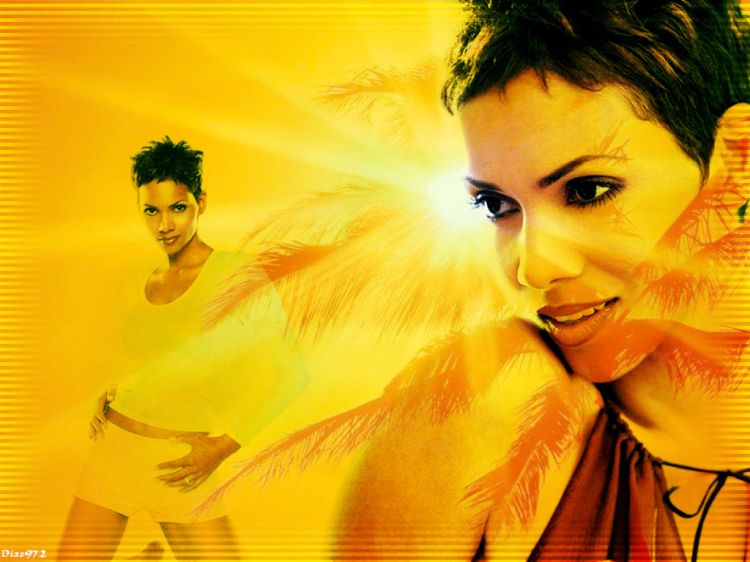 Wallpapers Celebrities Women Halle Berry Halle Illumine le Monde