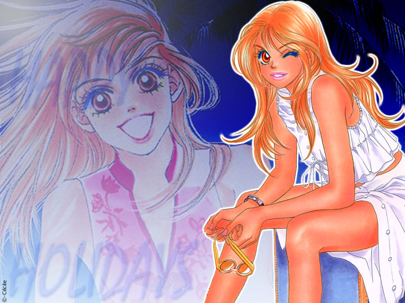 Wallpapers Manga Peach Girl Happy Holidays