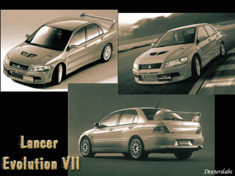 Fonds d'cran Voitures Mitsubishi Mitsubishi Lancer Evo VII