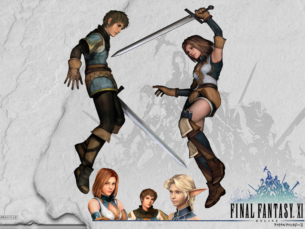 Wallpapers Video Games Final Fantasy XI Do they touch ?