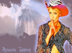 Wallpapers TV Soaps Amanda tapping en cowboy