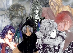 Fonds d'cran Manga multi characters