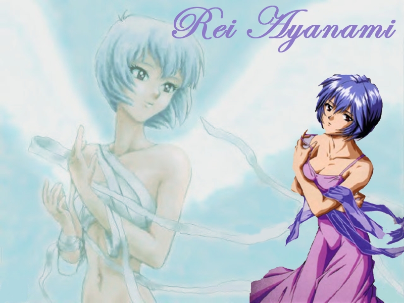 Wallpapers Cartoons Evangelion Rei Ayanami