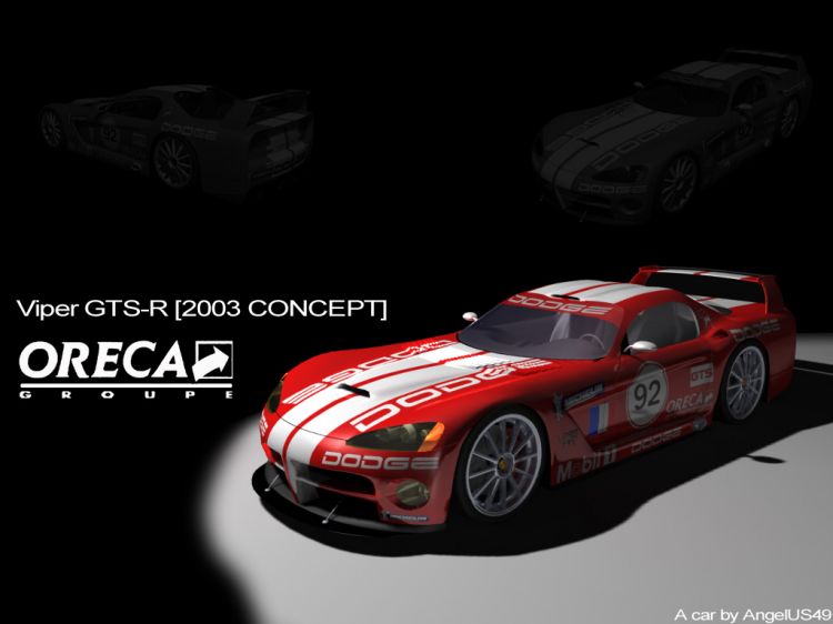 Wallpapers Cars Viper Viper GTS-R TEAM ORECA