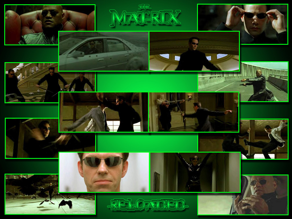 Wallpapers Movies Matrix 2 Reloaded reloaded