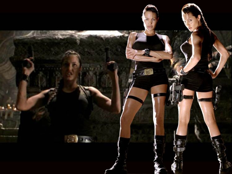 Wallpapers Celebrities Women Angelina Jolie tombraider