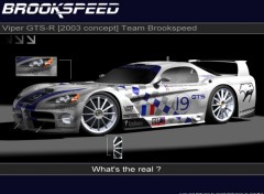 Fonds d'cran Voitures Viper GTS-R TEAM BROOKSPEED