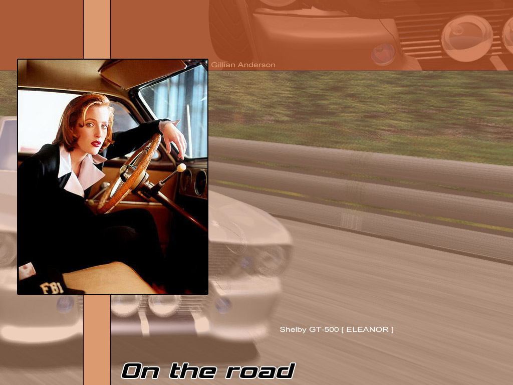 Fonds d'cran Art - Numrique Abstrait Gillian Anderson et ca Shelby