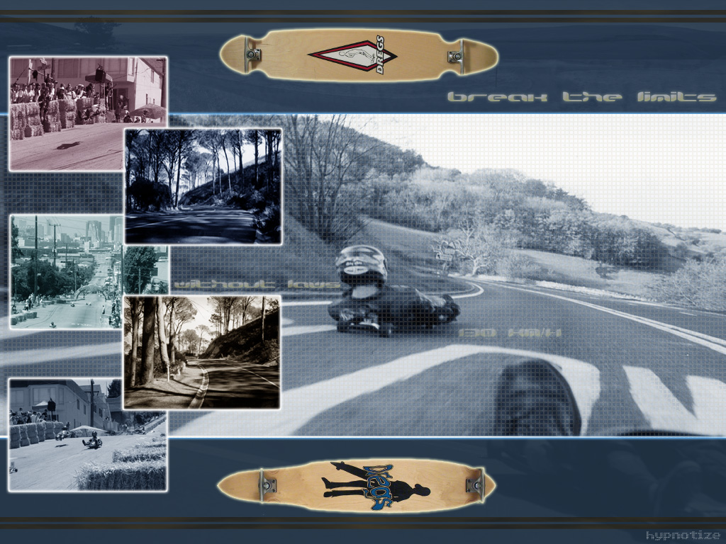 Fonds d'cran Sports - Loisirs Skate - Roller Street Luge