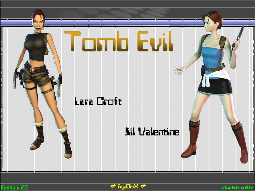 Fonds d'cran Jeux Vido Resident Evil Ezatis Tomb Evil