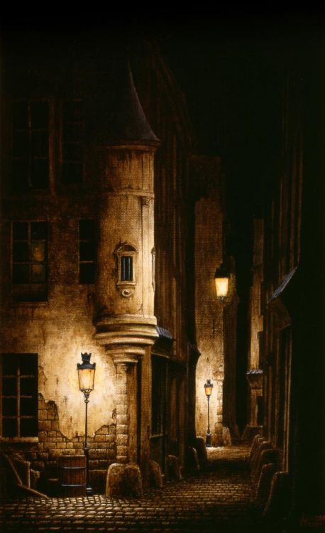 Wallpapers Art - Painting Landscapes - Misc tourelle st germain de l'auxerois