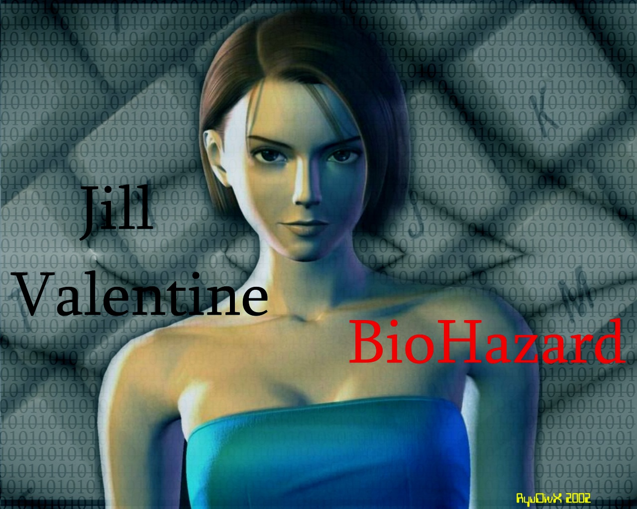 Fonds d'cran Jeux Vido Resident Evil Jill Valentine - Analogic woman