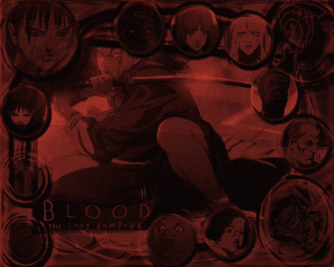 Wallpapers Cartoons Blood : The Last Vampire Blood