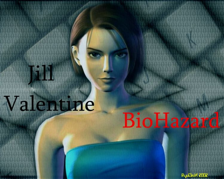 Wallpapers Video Games Resident Evil Jill Valentine - Analogic woman