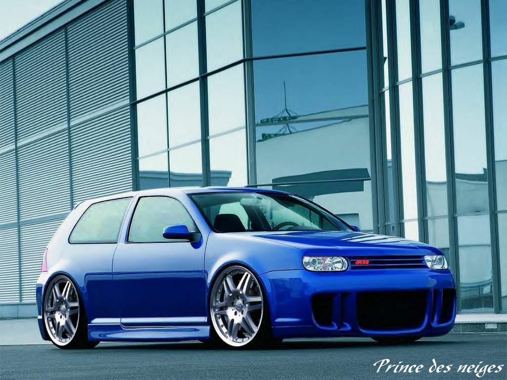 Wallpapers Cars Tuning Golf IV R32