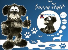 Wallpapers Digital Art Puppy Style