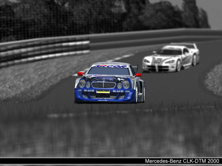 Fonds d'cran Voitures Mercedes Mercedes-Benz CLK-DTM 2000