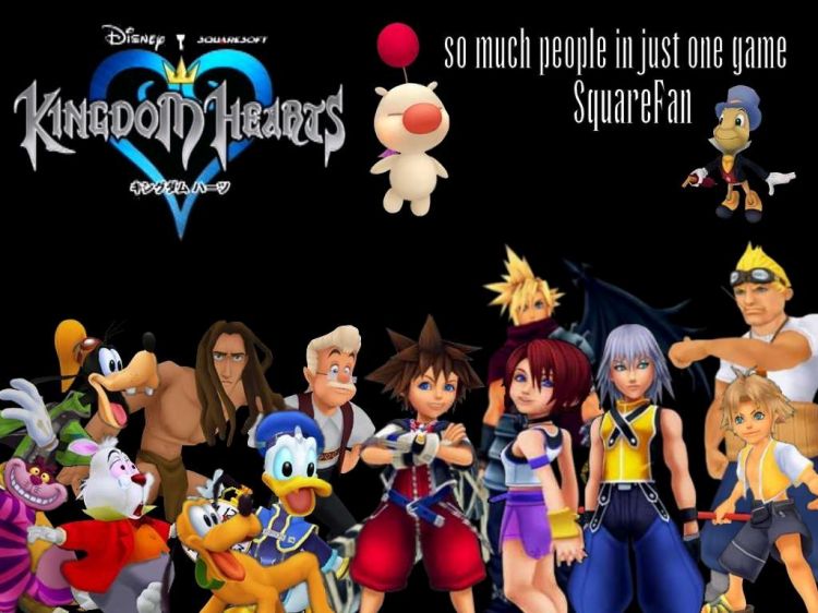 Fonds d'cran Jeux Vido Kingdom Hearts Kingdom Hearts Fantastic Characters