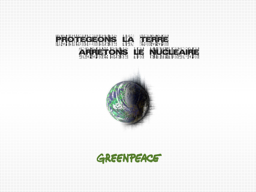 Fonds d'cran Grandes marques et publicit Humanitaire Greenpeace