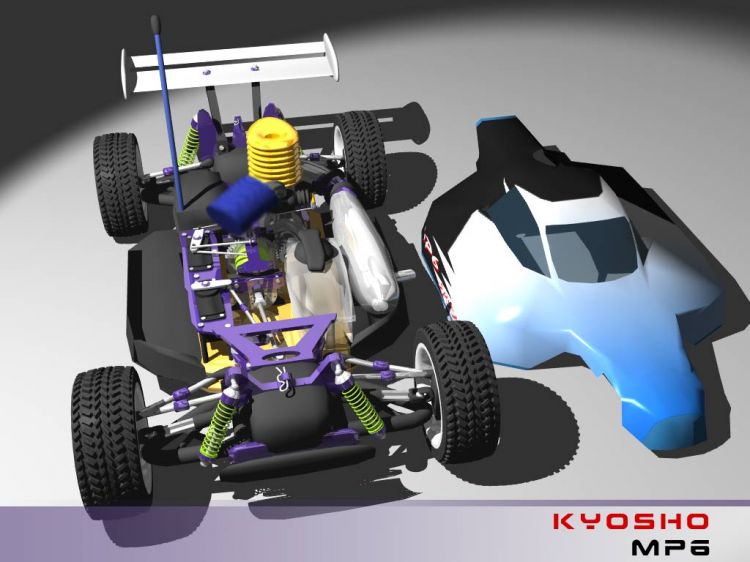 Fonds d'cran Voitures Divers Mp6 de chez Kyosho