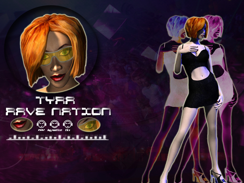 Fonds d'cran Art - Numrique Cybermodles Tyra