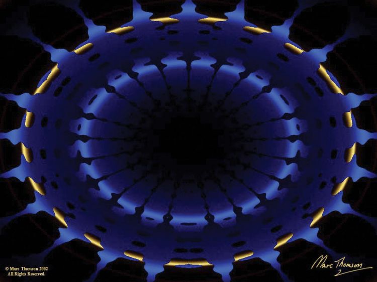 Wallpapers Digital Art Abstract BlueFlash 8