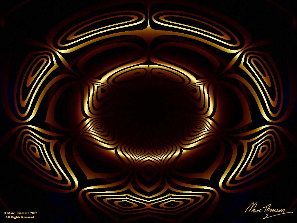 Wallpapers Digital Art Abstract Gold 2